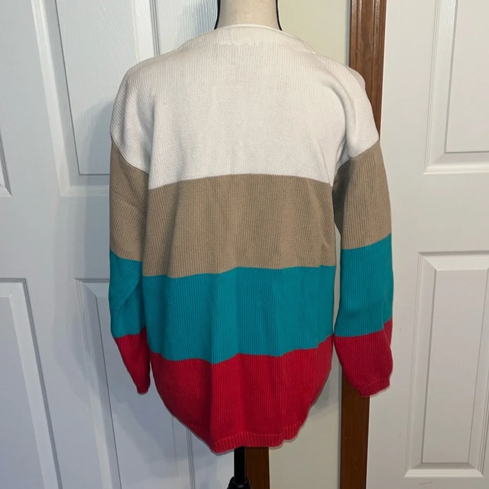 Dockers Striped Button Up Cardigan - Picture 5 of 10